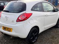 Used Ford Ka Zetec 69 HP (50 kW) 2016 White Hatchback
