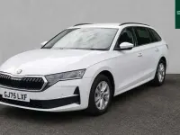 Used Skoda Octavia SE Technology 113 HP (83 kW) 2025 Moon white metallic Estate