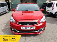 Used Mitsubishi Mirage 79 HP (58 kW) 2017 Red Hatchback