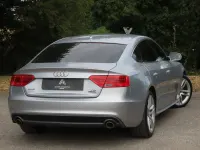 Used Audi A5 S-Line 245 HP (180 kW) 2014 Silver Coupe
