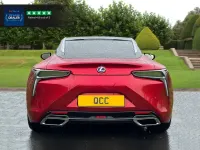 Begagnad Lexus LC 500 Sport Line 2018 Röd Sportkupé