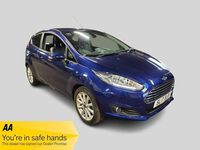 Used Ford Fiesta Titanium 100 HP (73 kW) 2017 Blue Hatchback