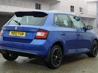 Used Skoda Fabia Monte Carlo 110 HP (80 kW) 2017 Blue Hatchback