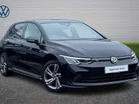 Used VW Golf VII R-line 150 HP (110 kW) 2020 Black Hatchback