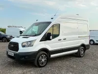 Used Ford Transit 130 HP (95 kW) 2019 White Van