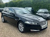 Used Jaguar XF Sportbrake Luxury 200 HP (147 kW) 2014 Black Estate