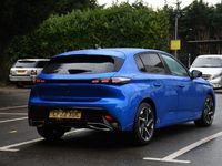 Used Peugeot 308 Allure Premium 129 HP (94 kW) 2022 Blue Hatchback