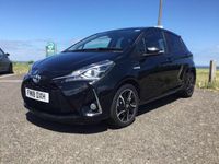 Used Toyota Yaris Hybrid Design 2018 Black Hatchback