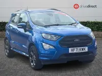 Used Ford Ecosport ST-Line 140 HP (102 kW) 2021 Blue SUV