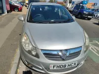 Used Vauxhall Corsa 89 HP (65 kW) 2008 Silver Hatchback