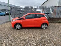 Used Toyota Aygo X-play 69 HP (50 kW) 2015 Orange Hatchback