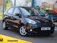 Used Ford Ka Plus Zetec 70 HP (51 kW) 2017 Black Hatchback