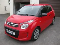 Used Citroën C1 Feel 68 HP (50 kW) 2016 Red Hatchback
