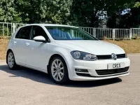 Used VW Golf VII GT 150 HP (110 kW) 2015 White Hatchback