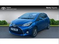 Used Toyota Yaris 99 HP (72 kW) 2017 Blue Hatchback