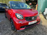 Used Smart ForFour Passion 71 HP (52 kW) 2015 Red Hatchback