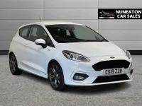 Used Ford Fiesta ST-Line 100 HP (73 kW) 2019 White Hatchback