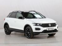Used VW T-Roc Black Edition 150 HP (110 kW) 2021 White SUV