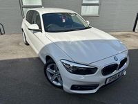 Used BMW 118 Sport Line 2019 White Hatchback