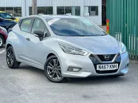 Begagnad Nissan Micra Visia 90 HK (66 kW) 2017 Silver Halvkombi