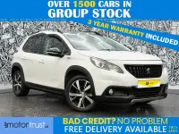 Used Peugeot 2008 GT-line 110 HP (80 kW) 2016 White SUV