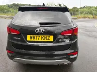 Used Hyundai Santa Fe Premium SE 200 HP (147 kW) 2017 Black SUV