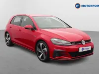Begagnad VW Golf VII GTI 2019 Röd Halvkombi