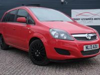 Used Vauxhall Zafira 115 HP (84 kW) 2013 Red MPV