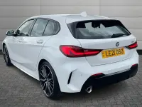 Used BMW 118 M Sport 134 HP (98 kW) 2021 White Hatchback