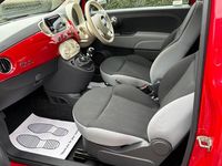 Used Fiat 500 Pop 2017 Red Hatchback