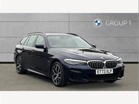 Used BMW 530e M Sport 292 HP (214 kW) 2023 Blue Estate