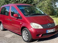 Used Mercedes Vaneo 2003 Red MPV