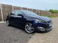 Used Peugeot 308 115 HP (84 kW) 2014 Blue Hatchback