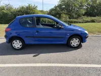 Used Peugeot 206 Style 60 HP (44 kW) 2002 Blue Hatchback