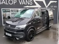 Used VW T6.1 Highline 150 HP (110 kW) 2020 Black Van