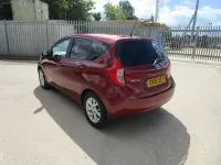 Used Nissan Note Acenta Premium 78 HP (57 kW) 2016 Red Hatchback