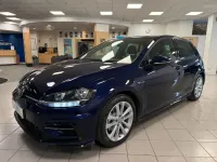 Used VW Golf VII R-line 150 HP (110 kW) 2020 Blue Hatchback