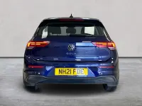 Used VW Golf VII Life 130 HP (95 kW) 2021 Blue Hatchback