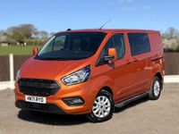 Used Ford Transit Custom Limited 170 HP (125 kW) 2021 Orange Van