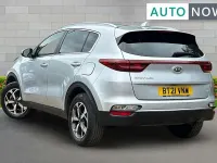 Used Kia Sportage 129 HP (94 kW) 2021 Silver SUV