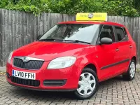 Used Skoda Fabia 2010 Red Hatchback