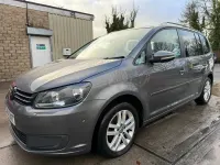 Used VW Touran SE 105 HP (77 kW) 2014 Grey MPV