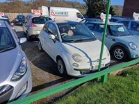 Used Fiat 500 Lounge 2008 White Hatchback