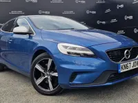 Used Volvo V40 R-Design 152 HP (111 kW) 2017 Blue Hatchback