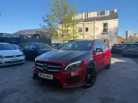 Used Mercedes GLA220 AMG line 170 HP (125 kW) 2014 Red SUV