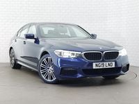Used BMW 530e M Sport 252 HP (185 kW) 2019 Blue Sedan