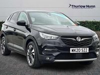 Used Vauxhall Grandland X SRi 130 HP (95 kW) 2020 Black SUV