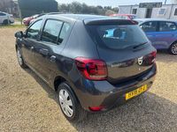 Used Dacia Sandero Ambiance 75 HP (55 kW) 2018 Grey Hatchback