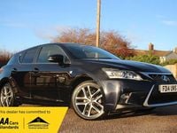 Used Lexus CT200h Sport Line 2014 Black Hatchback