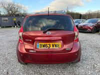 Used Nissan Note 98 HP (72 kW) 2025 Red Hatchback